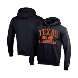 Mens Black Texas Longhorns Arch Pill Pullover Hoodie