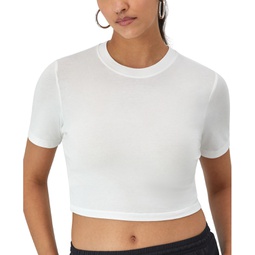 Womens Soft-Touch Short-Sleeve Tiny T-Shirt