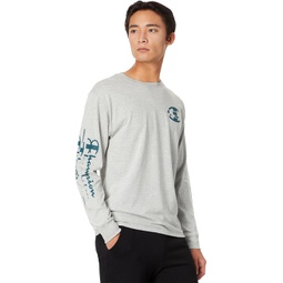Mens Champion Classic Graphic Long Sleeve Tee