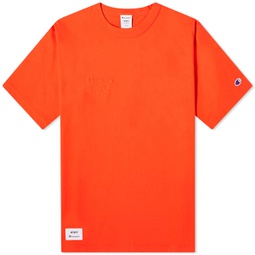 Champion x WTAPS T-Shirt Orange