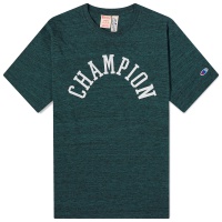 Champion Reverse Weave College Logo T-Shirt Green