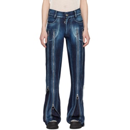 Indigo Adjustable Fit Jeans 241785M186007