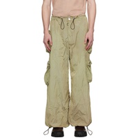 Green Multi Pocket Trousers 232785M188000