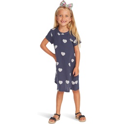 Chaser Kids Beach Hearts T-Shirt Dress (Toddler/Little Kids)