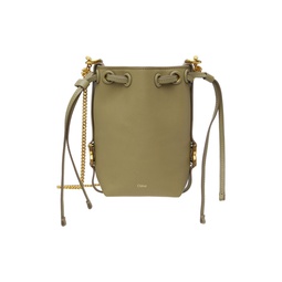 Khaki Mini Marcie Bucket Bag 241338F048014