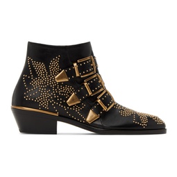 Black Susanna Ankle Boots 231338F113000
