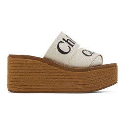 White Woody Espadrilles 222338F125001