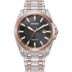 Citizen Mens Eco-Drive Classic Peyton Watch, 3-Hand Date, Sapphire Crystal, Luminous Markers
