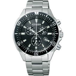 CITIZEN watch ALTERNA Alterna Eco-Drive eco-drive chronograph divers designs VO10-6771F mens watch