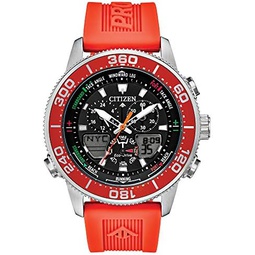 Citizen Mens Promaster Sailhawk Eco-Drive Watch, Yacht Racing Timer, Chronograph, Polyurethane Strap, Dual-Time, Analog/ Digital Times, Luminous Hands and Markers