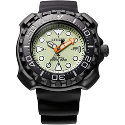 Citizen Promaster Diver Eco-Drive Green Dial Mens Watch BN0227-17X