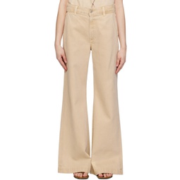 Beige Beverly Jeans 241030F069042