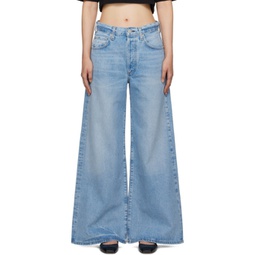 Blue Beverly Jeans 241030F069040