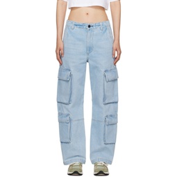 Blue Delena Jeans 241030F069046