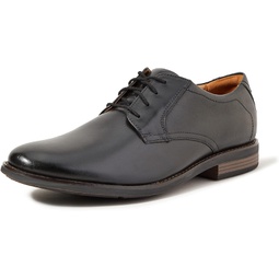 Clarks Mens Oxford Lace-Up Flat