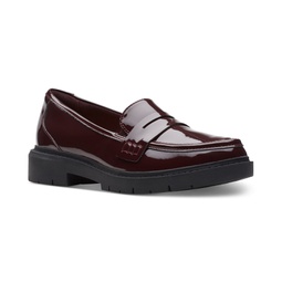 Womens Westlynn Ayla Round-Toe Penny Loafers