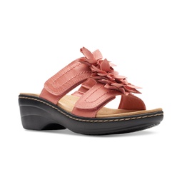 Merliah Raelyn Flower-Detail Wedge Heel Platform Sandals