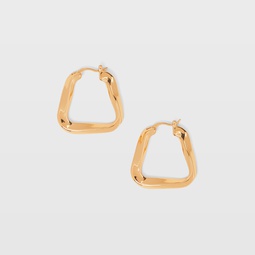 Twisted Triangle Hoops