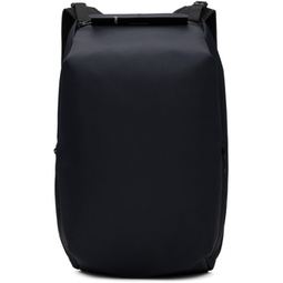 Navy Saru Sleek Backpack 241559M166022