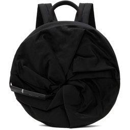 Black Adria Smooth Backpack 241559M166000