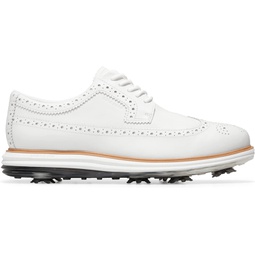 Cole Haan Mens ORIGINALGRAND Tour Golf Waterproof Oxford, Optic White/Natural/Optic White, 10.5