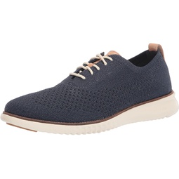 Cole Haan Mens 2.Zerogrand Stitchlite Oxford, Ombre/Marine Blue Twisted Knit, 8