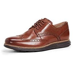 Cole Haan Mens Grand Tour Wing Oxford Woodbury-Ivory Shoes