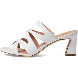 Cole Haan Alyse Heeled Sandal 65 mm White Leather 6 B (M)