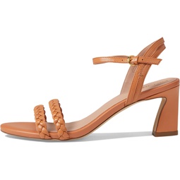 Cole Haan Alyse Braided Sandal 65 mm Natural Tan Leather 8 B (M)