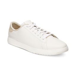 Womens GrandPro Tennis Lace-Up Sneakers