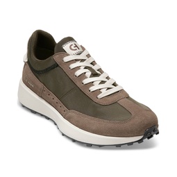 Mens Grand Crosscourt Midtown Mixed-Media Lace-Up Sneakers