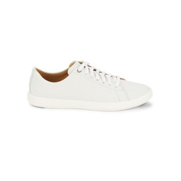 Grand Crosscourt Lace Leather Sneakers
