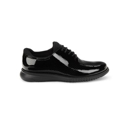 2.Zerogrand Laser Wing Leather Oxfords