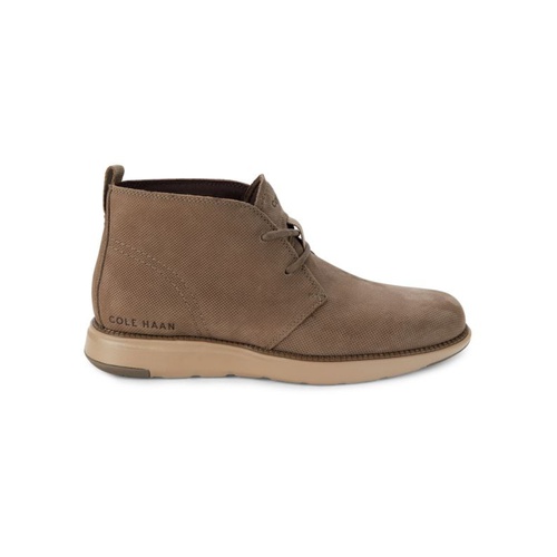  Grand Atlantic Perforated Suede Chukka Boots
