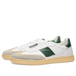 Collegium Pillar Court II Sneaker Taupe & Green