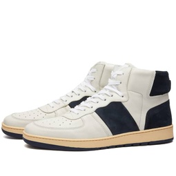 Collegium Pillar Destroyer High Sneaker Off White & Navy