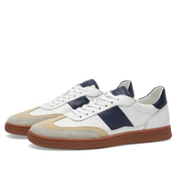 Collegium Pillar Court Sneaker White & Oceano