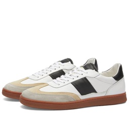 Collegium Pillar Court Sneaker White & Black