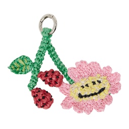 Multicolor Fasciation Flower Keychain 222236F025000