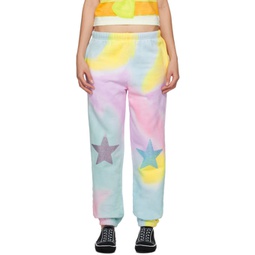 Multicolor Tie-Dye Lounge Pants 231236F086002