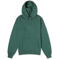 Colorful Standard Classic Organic Popover Hoodie Emerald Green