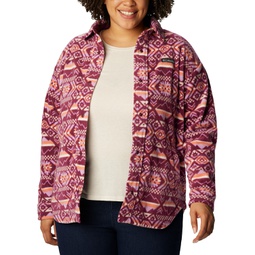 Plus Size Benton Springs Long-Sleeve Shirt Jacket