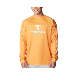 Mens Tennessee Orange Tennessee Volunteers PFG Terminal Tackle Omni-Shade Raglan Long Sleeve T-shirt