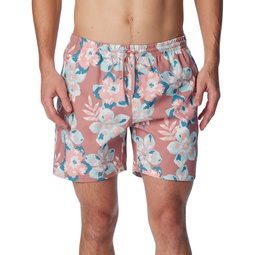 Mens Performance Rambler Logo Swim Trunks