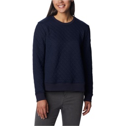 Womens Columbia Lodge Quilted Crew