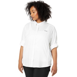 Womens Columbia Plus Size Tamiami II L/S Shirt