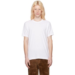 White Crewneck T Shirt 232270M213016
