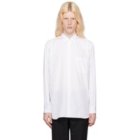 White Patch Pocket Shirt 232270M192016