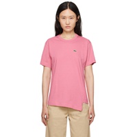 Pink Lacoste Edition T Shirt 232270F110006