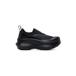 Black Salomon Edition Slip On Platform Sneakers 241245F128000